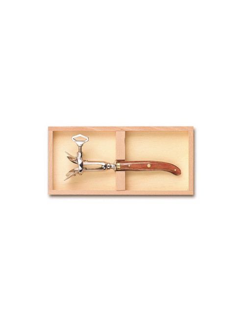 Claude Dozorme Exotic wood leg iron