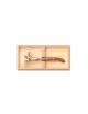 Claude Dozorme Exotic wood leg iron