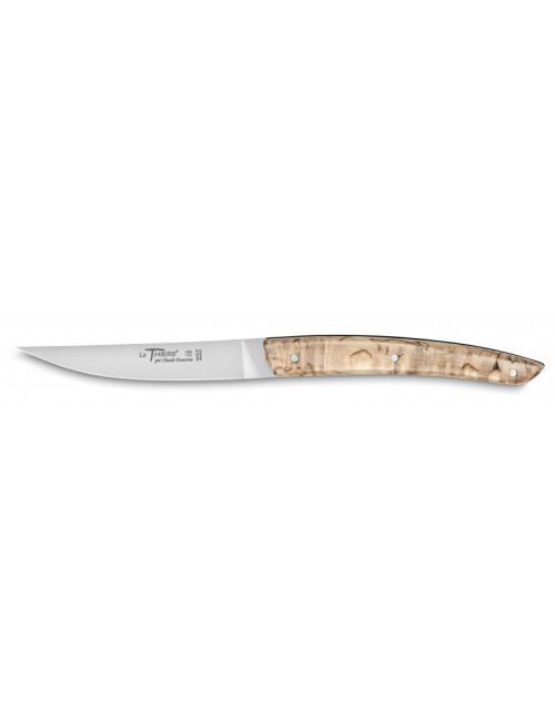 Claude Dozorme Box of 6 Le Thiers Double Platinum knives - 2 colors
