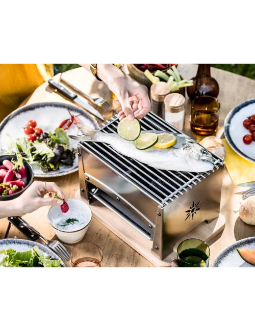 Brasero Bron Coucke Louis Tellier Tabletop BBQ
