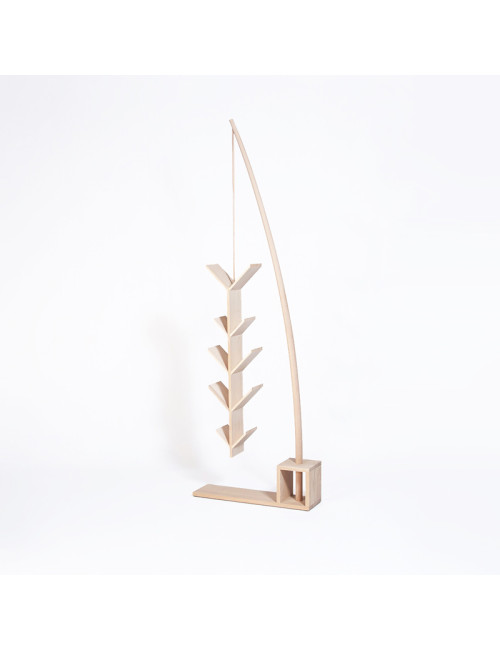 Drugeot Manufacture Pêcheur bookcase in solid oak