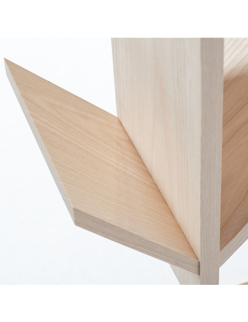 Drugeot Manufacture Pêcheur bookcase in solid oak
