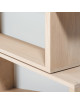 Drugeot Manufacture Slide bookcase solid oak - 14 colors