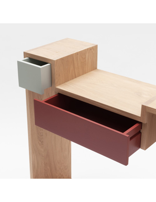 Drugeot Manufacture Console Glycine solid oak - 14 colors