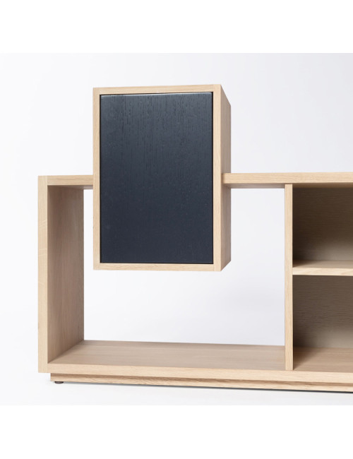 Drugeot Manufacture Mixage TV stand solid oak - 14 colors