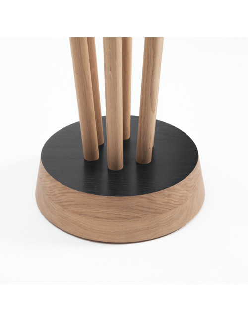 Drugeot Manufacture SPIRALE coat rack solid oak - 14 colors