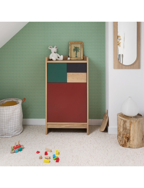 Drugeot Manufacture Chiffonier Bric 60 solid oak - 14 colors