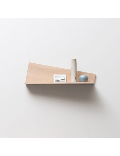 Drugeot Manufacture Pliage Shelf solid oak - 4 sizes 14 colors