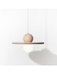 Drugeot Manufacture Nébuleuse pendant lamp solid oak - 14 colors