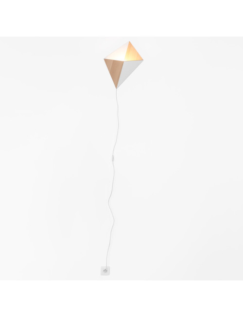 Drugeot Manufacture Cerf-Volant wall lamp solid oak - 14 colors