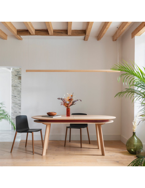 Drugeot Manufacture pendant lamp Lustick solid oak - 3 sizes