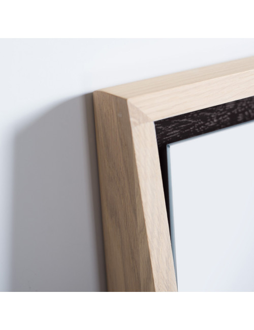 Drugeot Manufacture Float mirror shelf solid oak - 14 colors