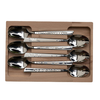 Roger Orfèvre Box of 6 table spoons Décors Maison