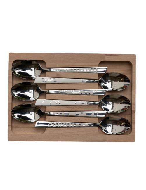 Roger Orfèvre Box of 6 table spoons Décors Maison