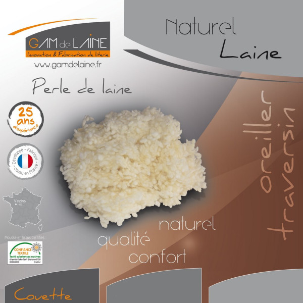 Gam de Laine Organic Wool Duvet 350g