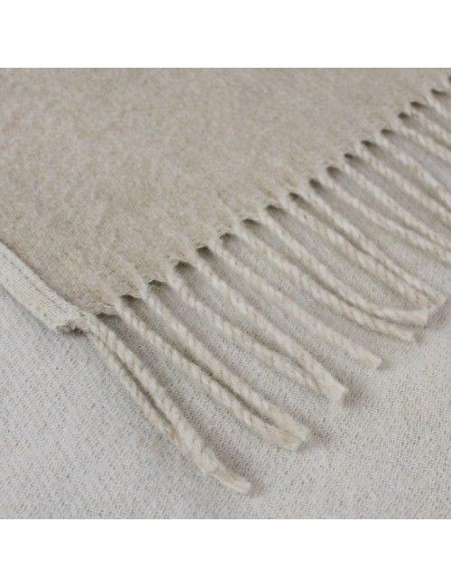 GARNIER THIEBAUT Duetto wool sofa throw blanket - 5 colors