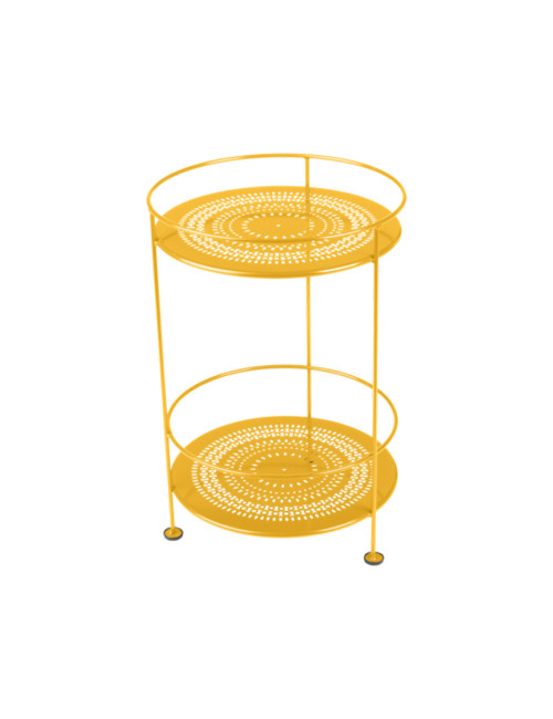 FERMOB Guinguette Perforated pedestal table - 20 colors