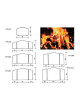 REIGNOUX Fire Screen Rustique Collection - 6 Sizes