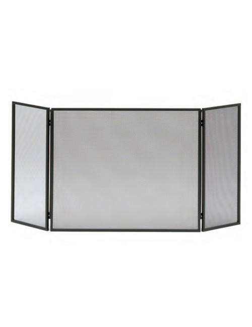 REIGNOUX Contemporary collection black fire screen - 4 sizes