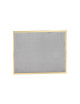 REIGNOUX solid brass straight fire screen - 3 sizes