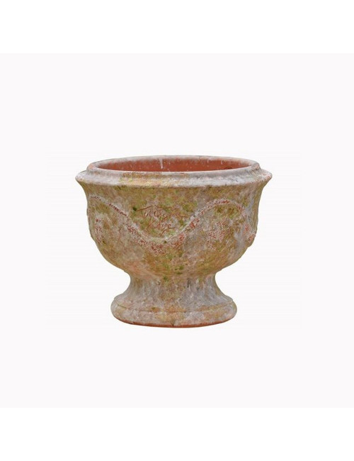 Anduze Cup Planter Old Patina Figuière