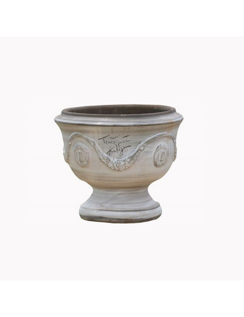 Brown Ceruse Planter Terre Figuiere