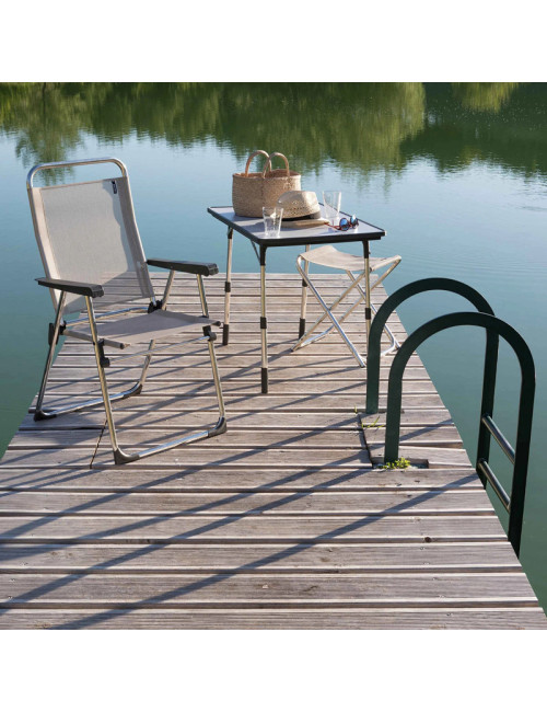 LAFUMA MOBILIER Fidji Table laminated aluminum