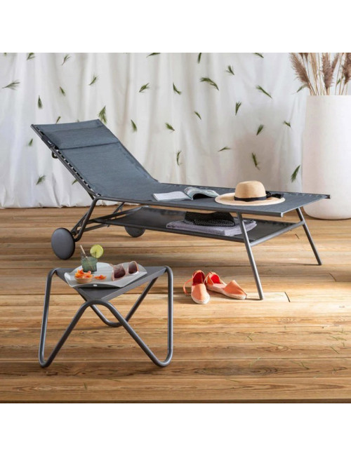 LAFUMA MOBILIER Miami II high sun lounger - 4 colours