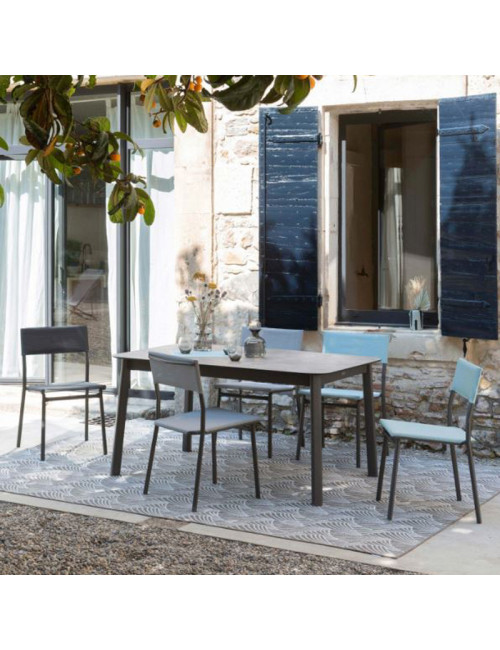 LAFUMA MOBILIER ORON HPL S fixed dining table - 2 colours