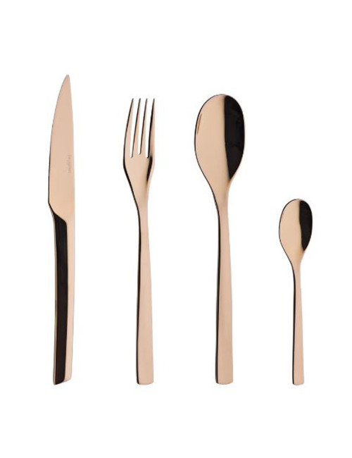Degrenne Box of 24 cutlery Guest Copper