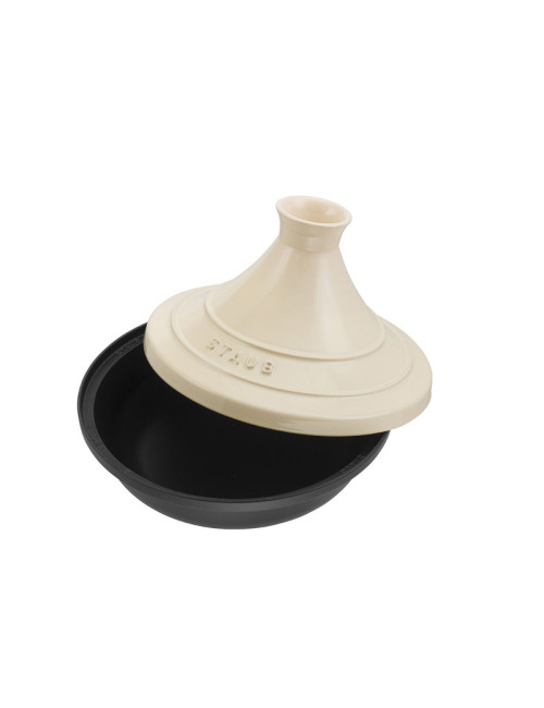 Staub cast iron tagine 20cm cream