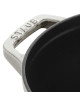 Staub patterned cocotte casserole dish - 2 colors 2 sizes