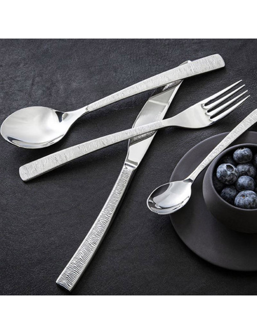 DEGRENNE Box of 124 cutlery Astrée Ciselé Mirror