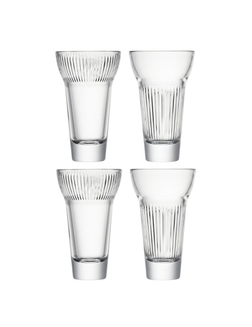 La Rochère 4 pastis glasses Calanques