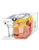La Rochère 4 pastis glasses Calanques