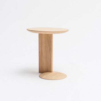 Drugeot Manufacture Bedside table Essephe solid oak