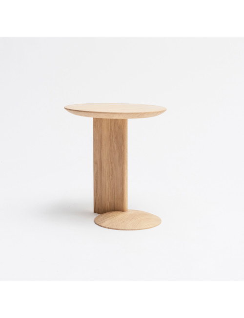 Drugeot Manufacture Bedside table Essephe solid oak