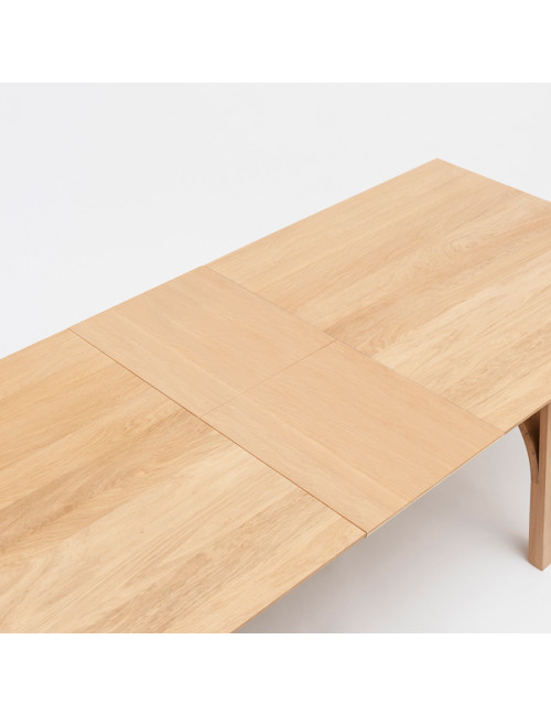Drugeot Manufacture Arch solid oak extendable dining table - 2 sizes