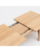 Drugeot Manufacture Arch solid oak extendable dining table - 2 sizes