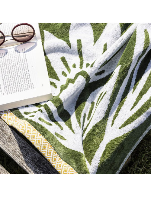 Alexandre Turpault Toucan beach towel 180x100cm