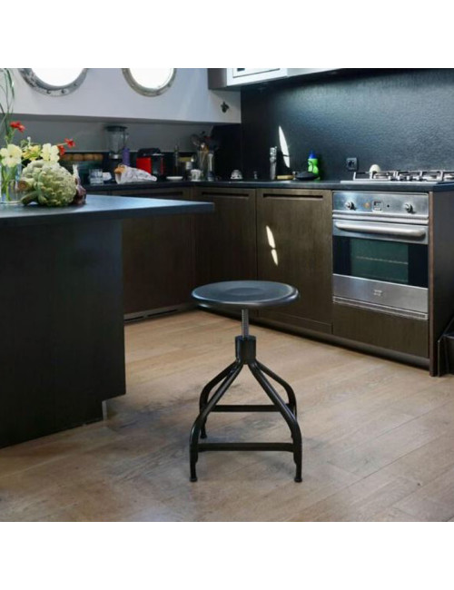Nicolle adjustable metal stool - 8 colors