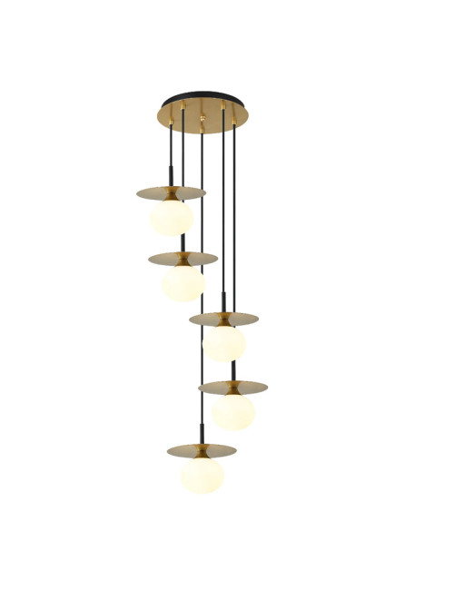 Aluminor Cascade S chandelier pendant
