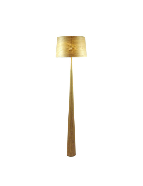 Aluminor Totem LS wooden floor lamp
