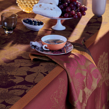 Garnier Thiebaut 4 Hortensias napkins - 2 colors