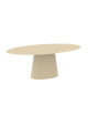 MATIERE GRISE Ankara oval steel dining table - 39 colors
