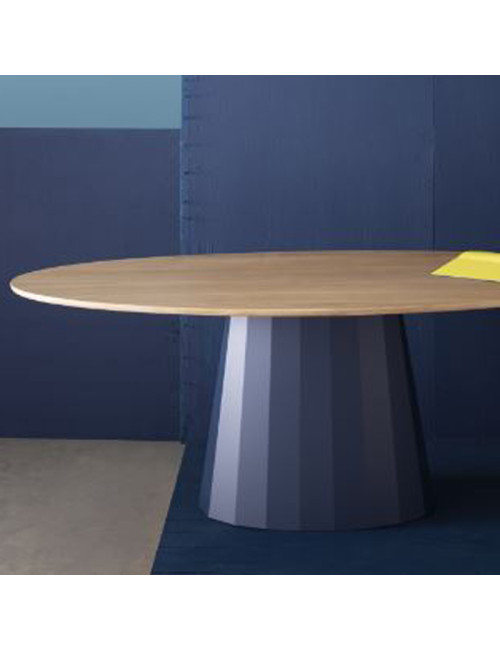MATIERE GRISE Ankara oak oval dining table - 39 colors