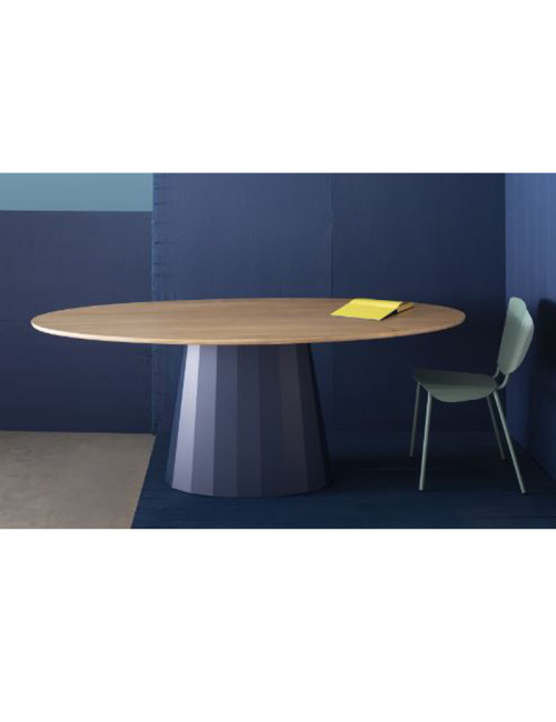 MATIERE GRISE Ankara oak oval dining table - 39 colors