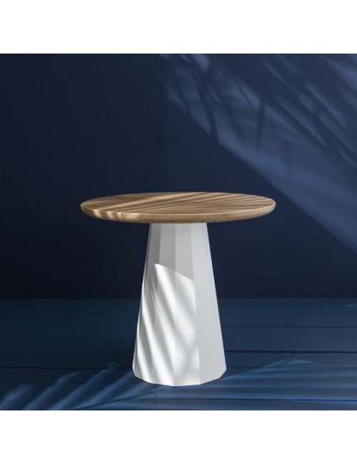 MATIERE GRISE Round coffee table Ankara oak - 39 colors 2 sizes