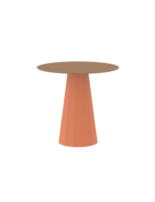 MATIERE GRISE Round oak Ankara dining table - 39 colors 3 sizes