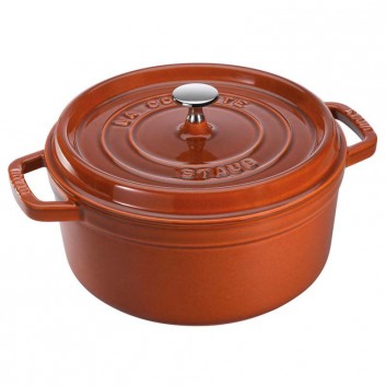 STAUB Cast Iron Cocotte, 24cm - 8 colors